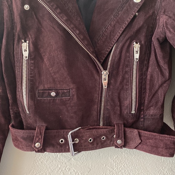 Blank NYC Suede Leather Jacket - Picture 2 of 4